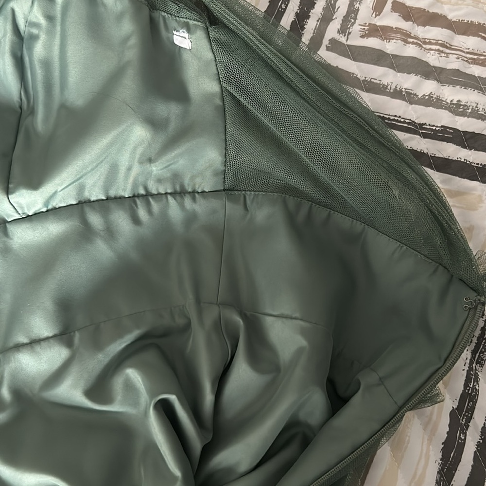 REVELRY ALMA TULLE DRESS ROSEMARY - Picture 10 of 10